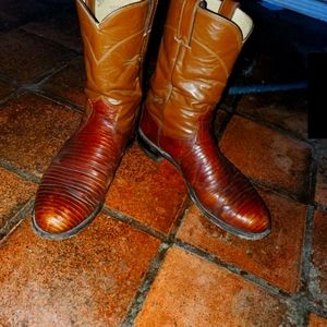 Justins iguana boots